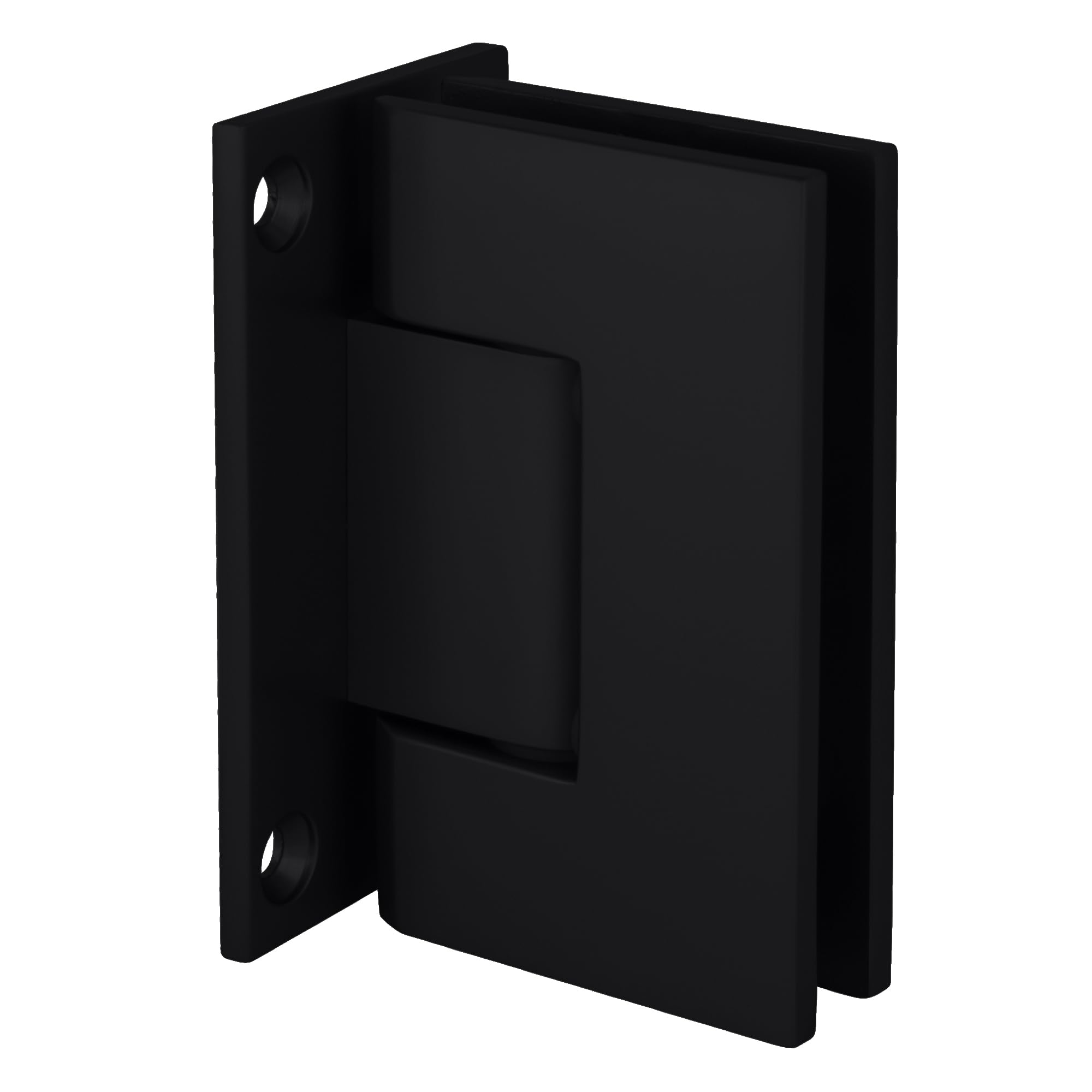 CRL GEN037MBL Matte Black Geneva 037 Series Wall Mount Full Back